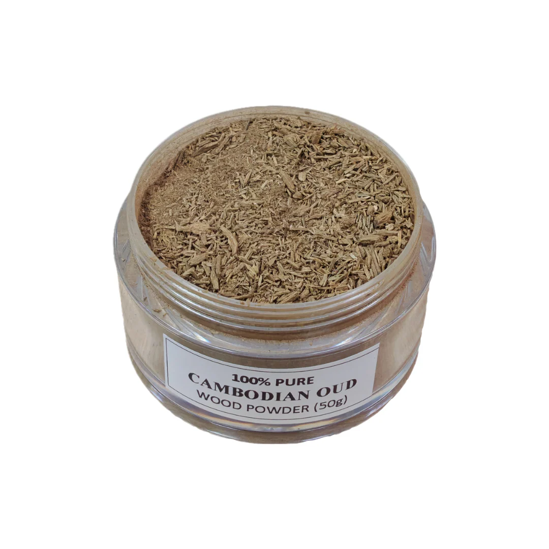 100% Pure Cambodian Oud Wood Powder 50g - Image 2