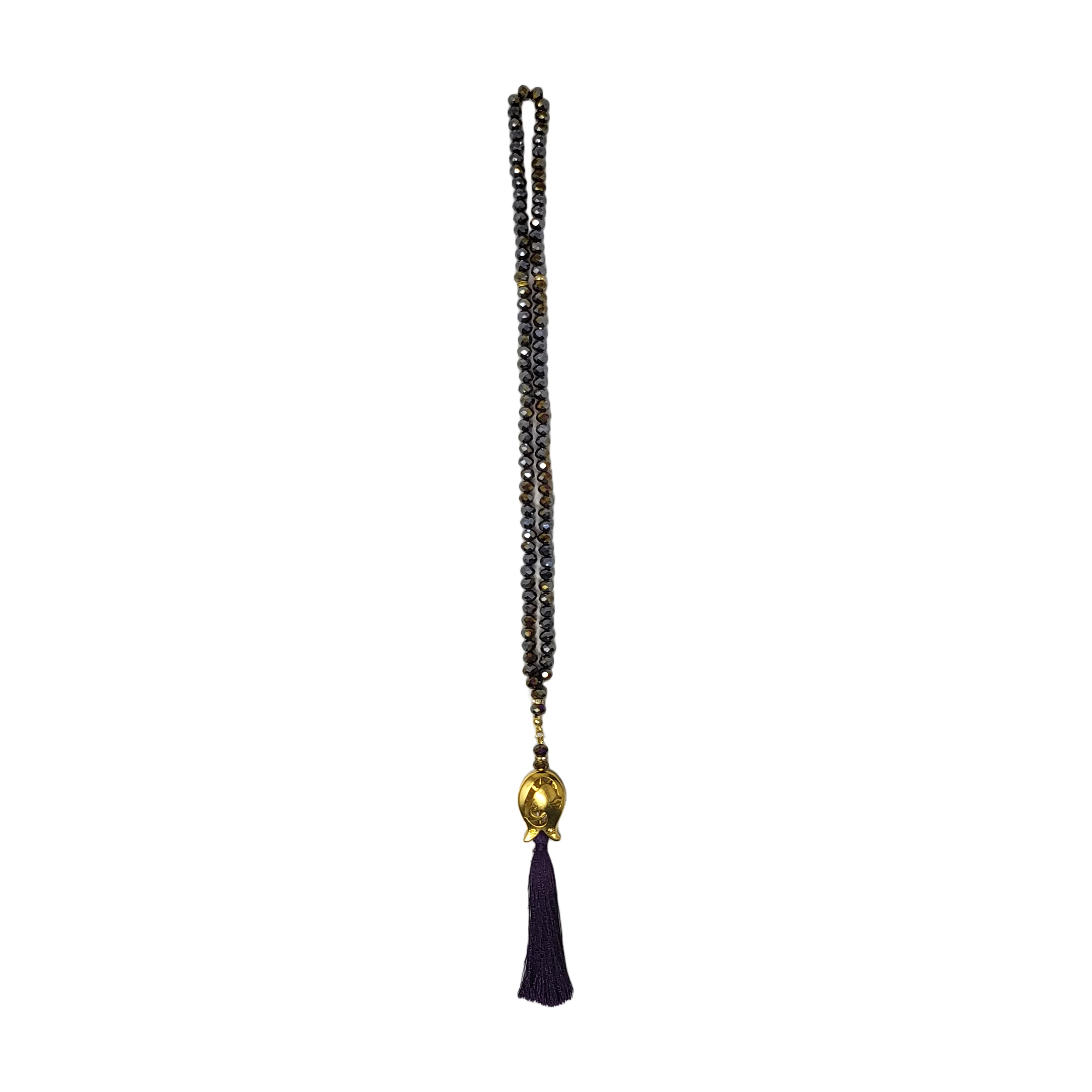 99 Bead w/ Gold Flower - Image 6