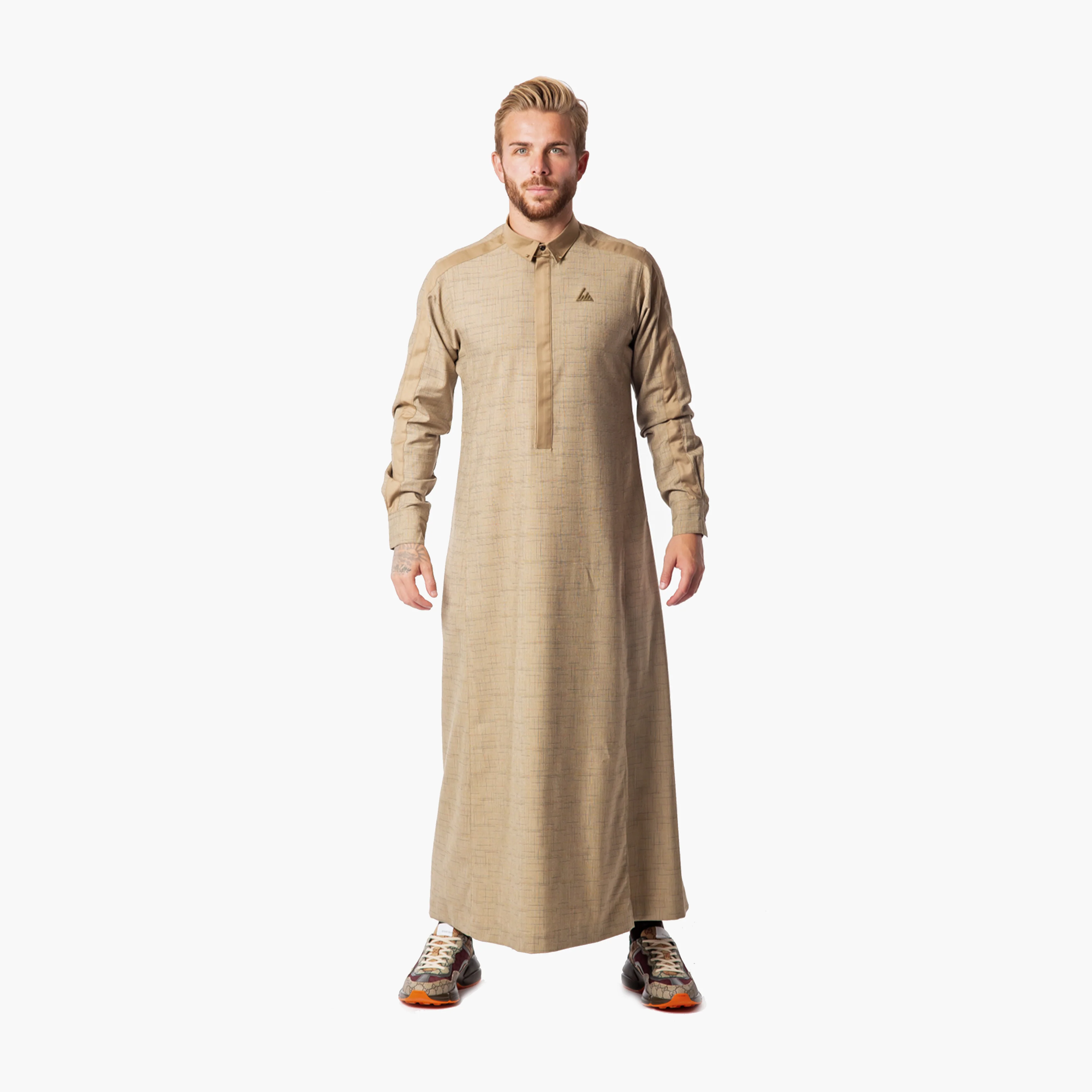 Luxury Beige Thobe & Jubba - Al Ameer - Image 2