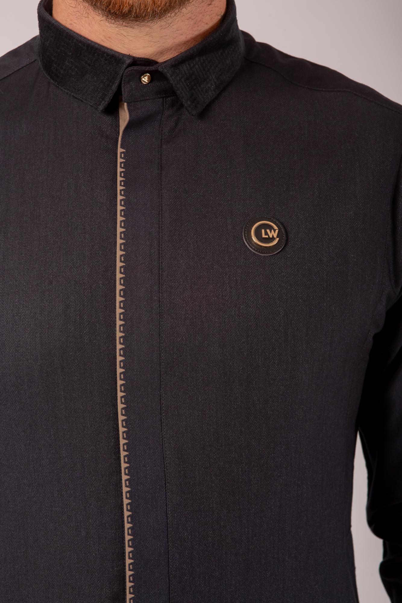 Luxury Black & Brown Thobe & Jubba – Al Ameer - Image 3