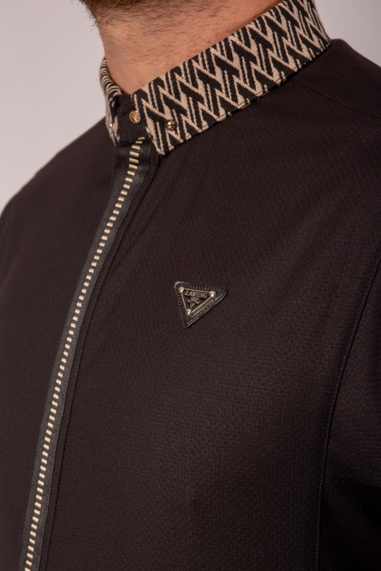 Luxury Maroon & Brown Thobe & Jubba – Al Ameer - Image 2