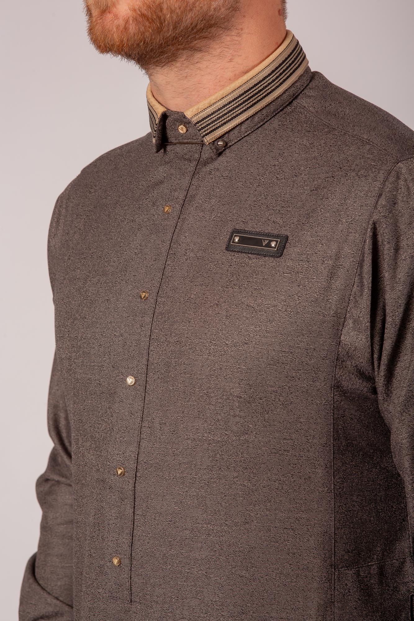Luxury Caramel Thobe & Jubba with Sleek Design – Al Ameer - Image 2