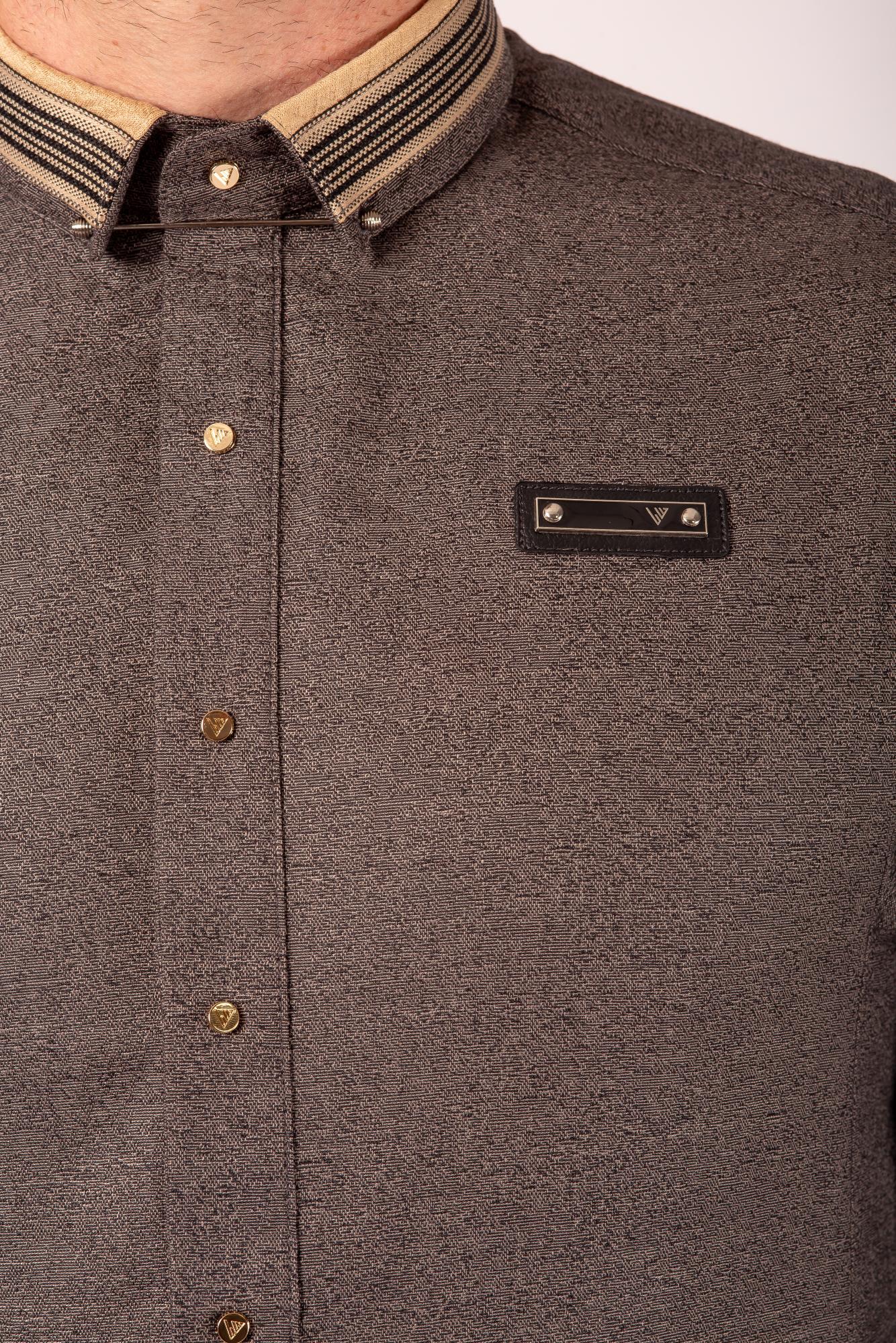 Luxury Caramel Thobe & Jubba with Sleek Design – Al Ameer - Image 3
