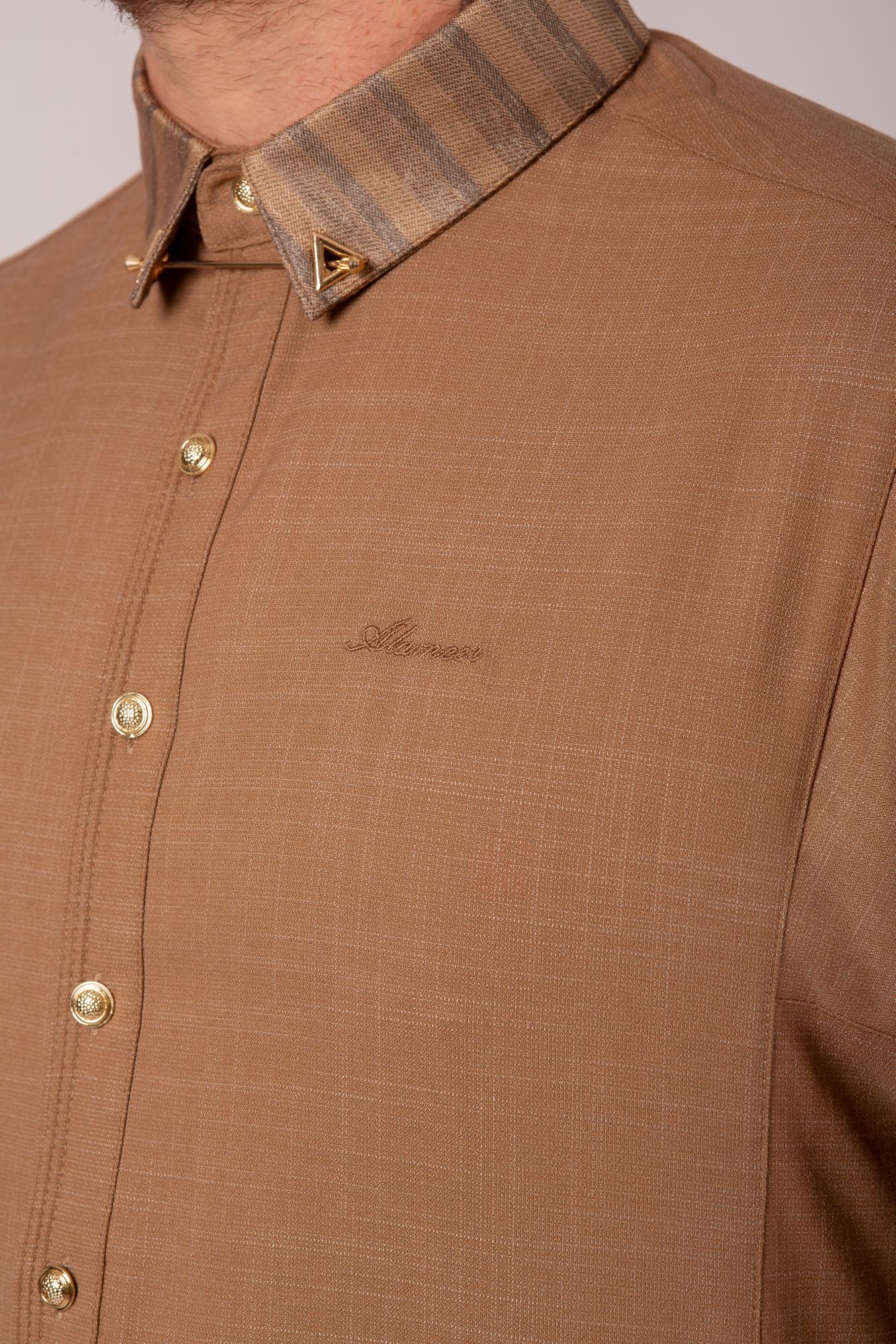 Luxury Sand Gold Thobe & Jubba – Al Ameer - Image 3