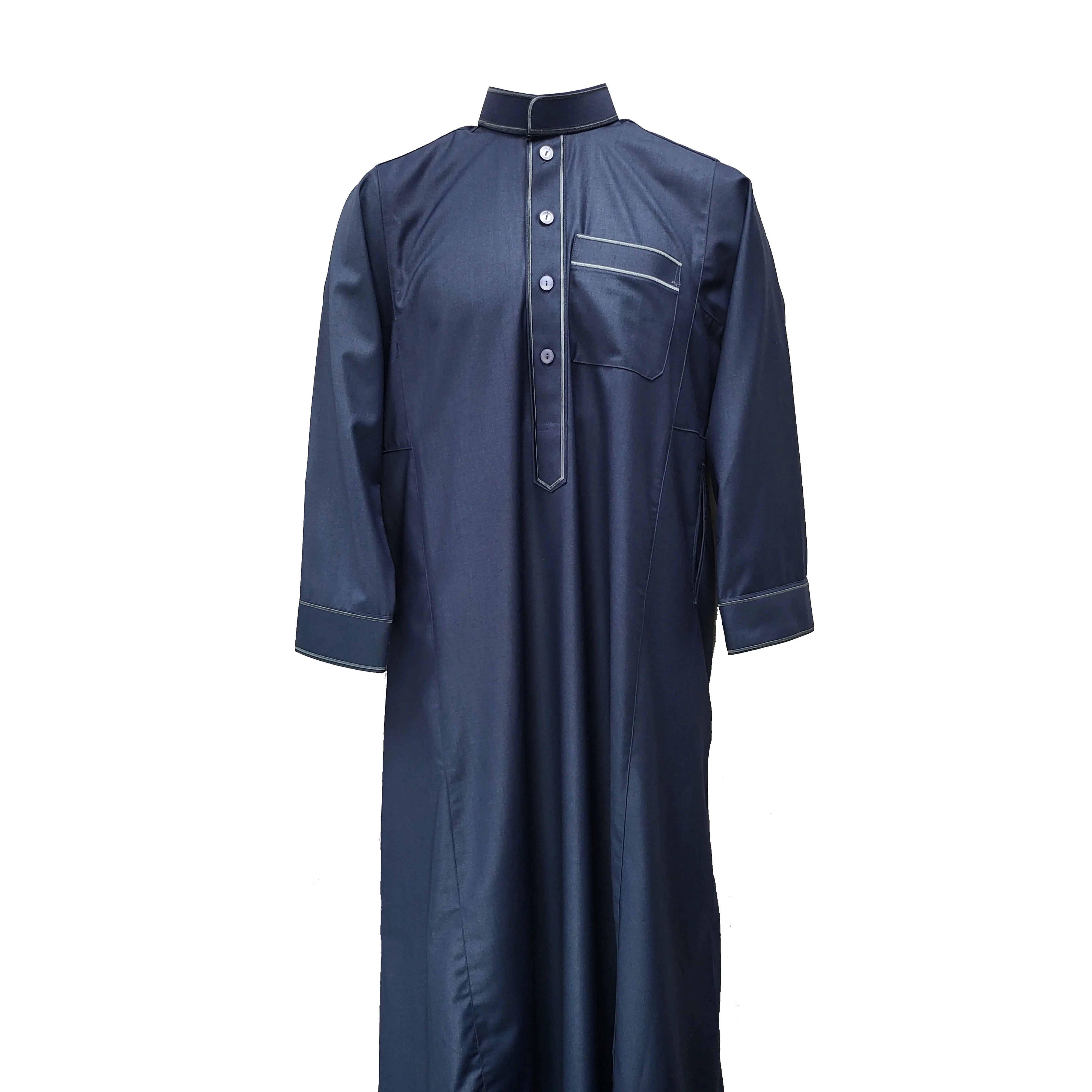 Al Aseel Embroidered Colour Thobe (Jubba) - Image 4