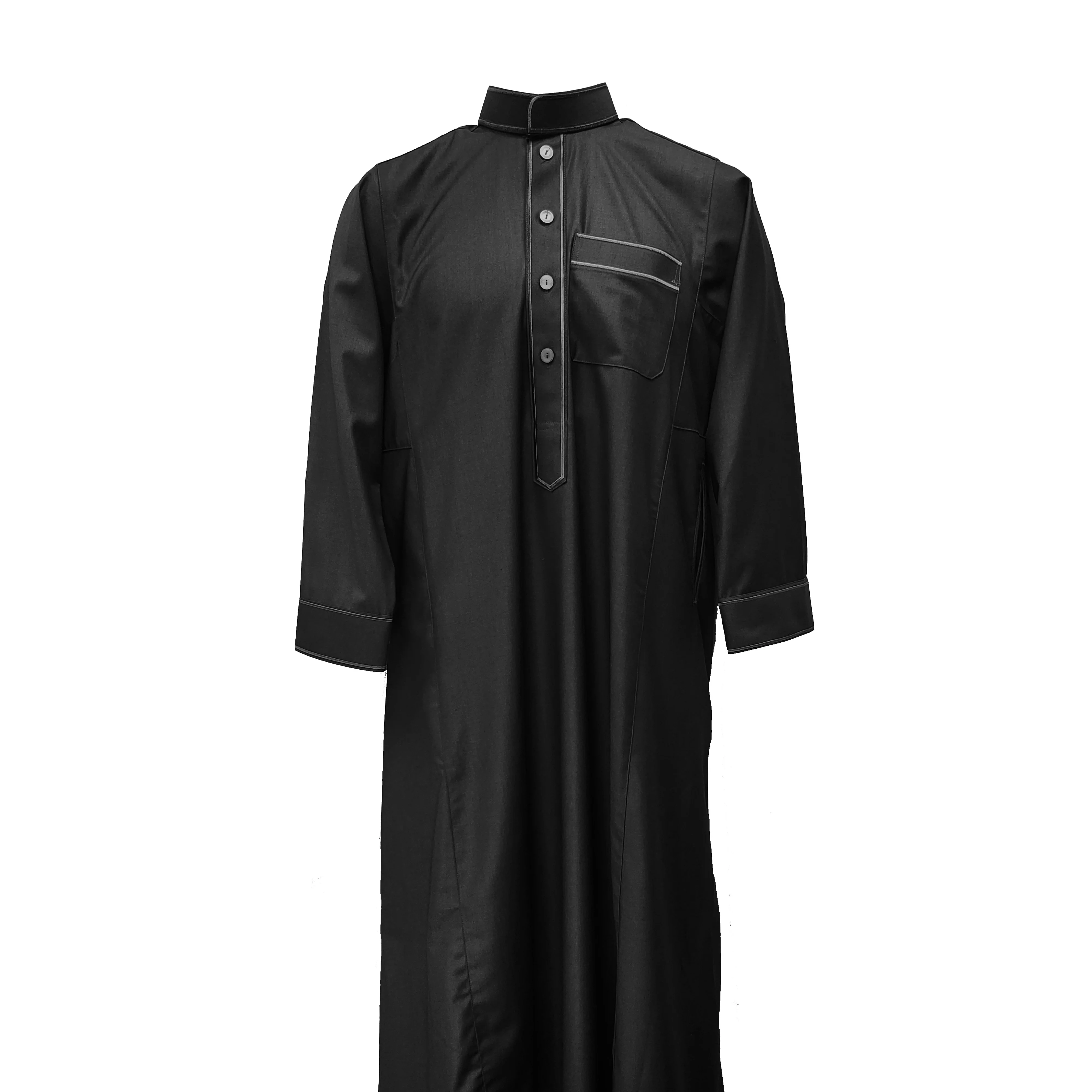 Al Aseel Embroidered Colour Thobe (Jubba) - Image 5