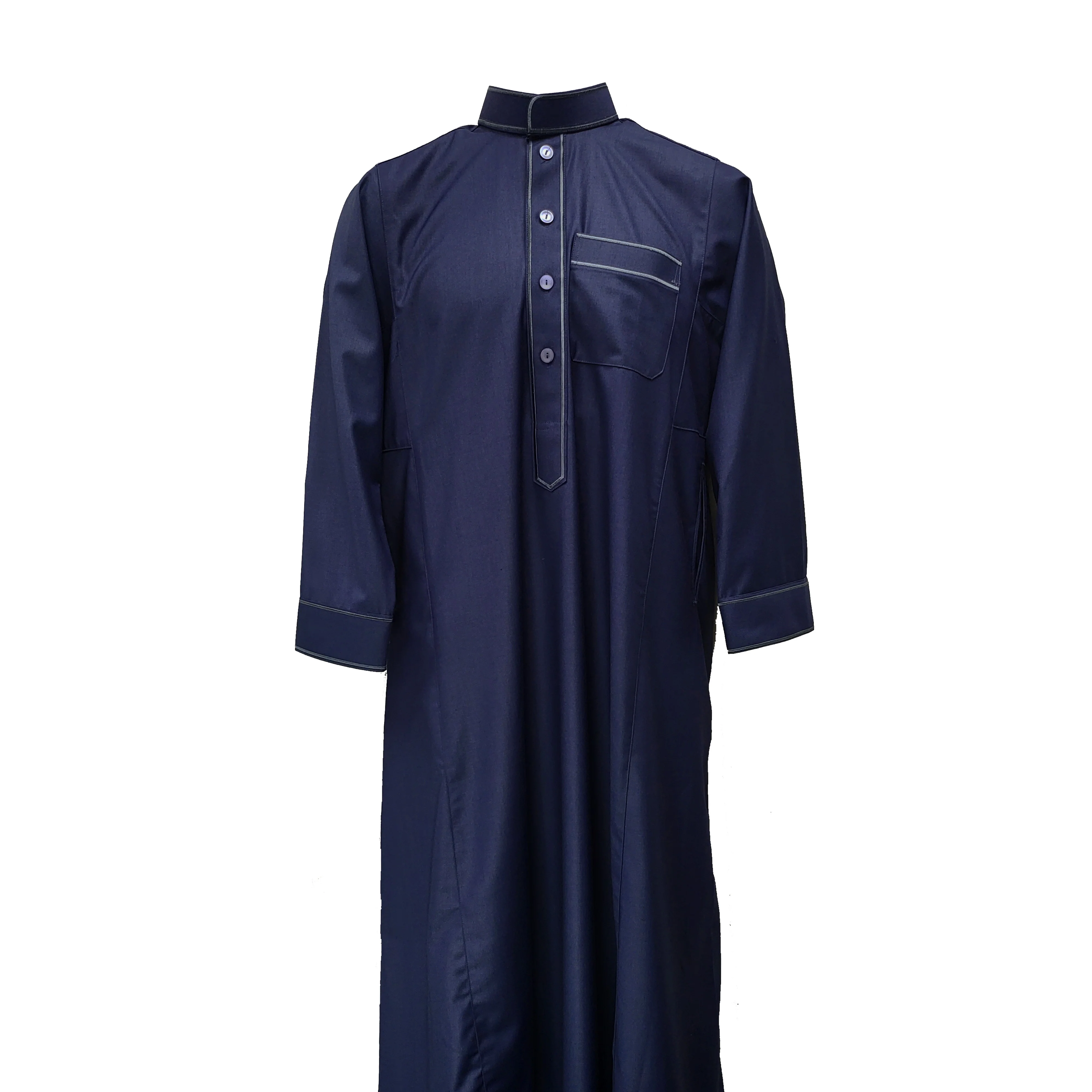 Al Aseel Embroidered Colour Thobe (Jubba) - Image 6