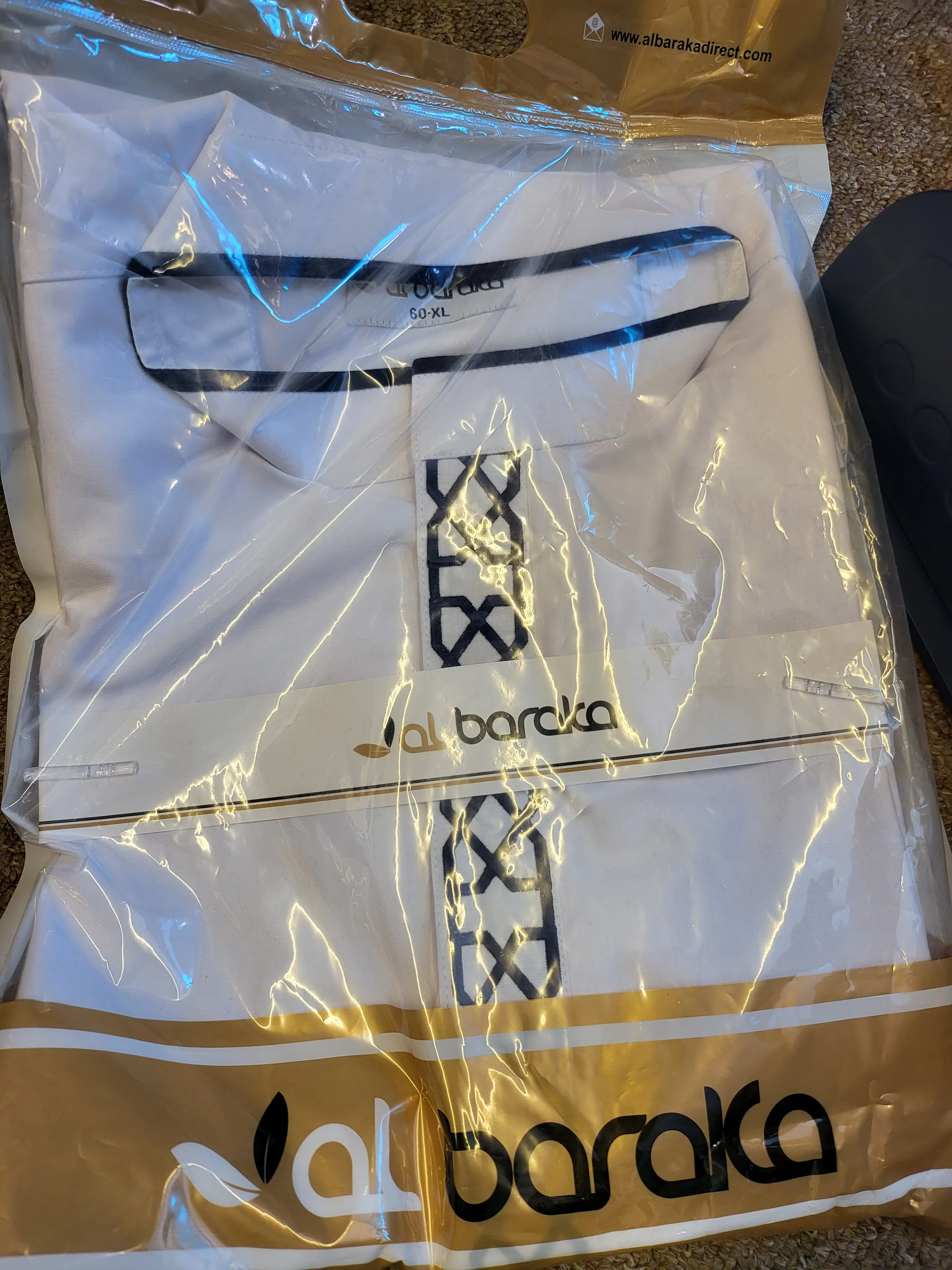 Al Baraka Embroidery Jubba - Image 4