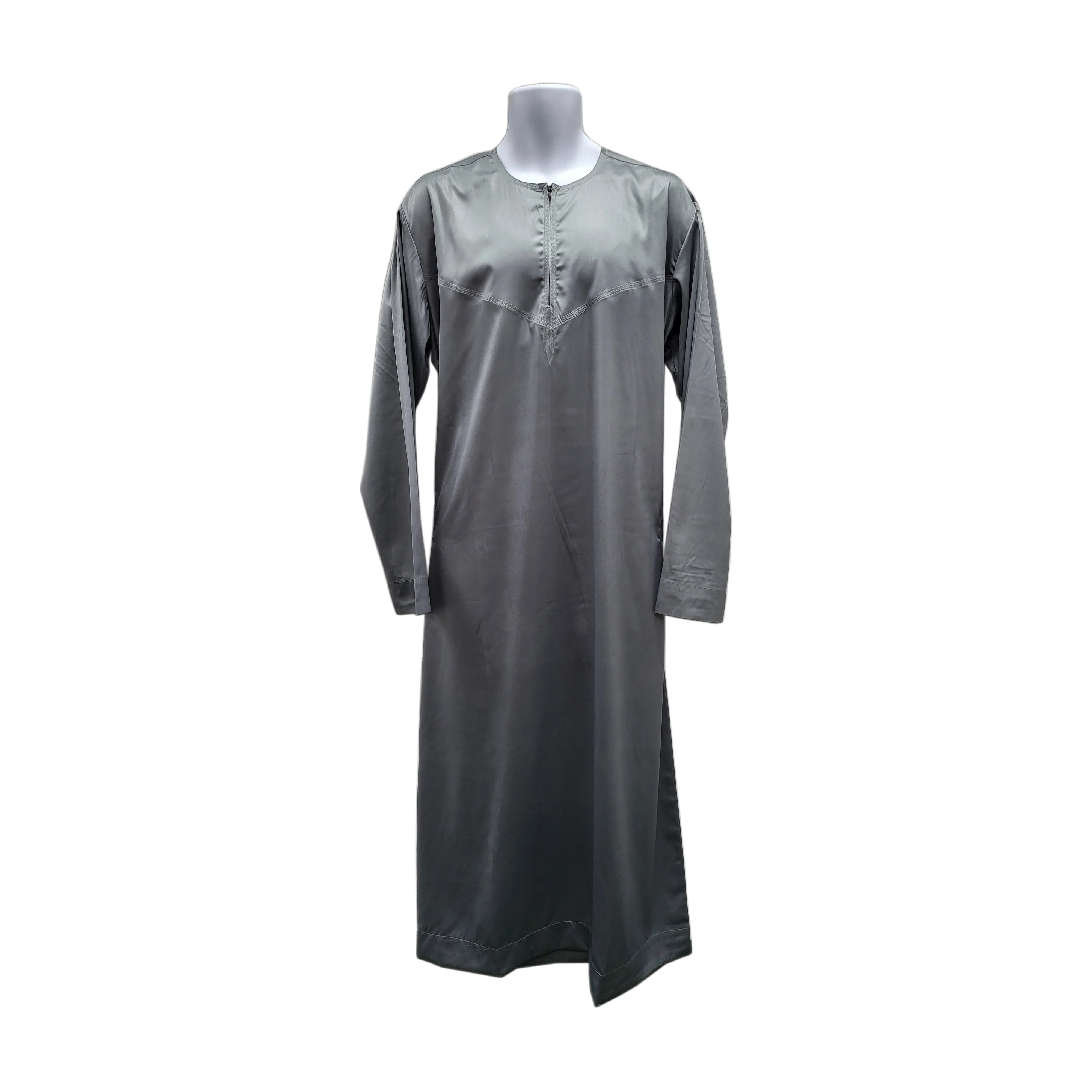 Shimmering Zip Dark Grey