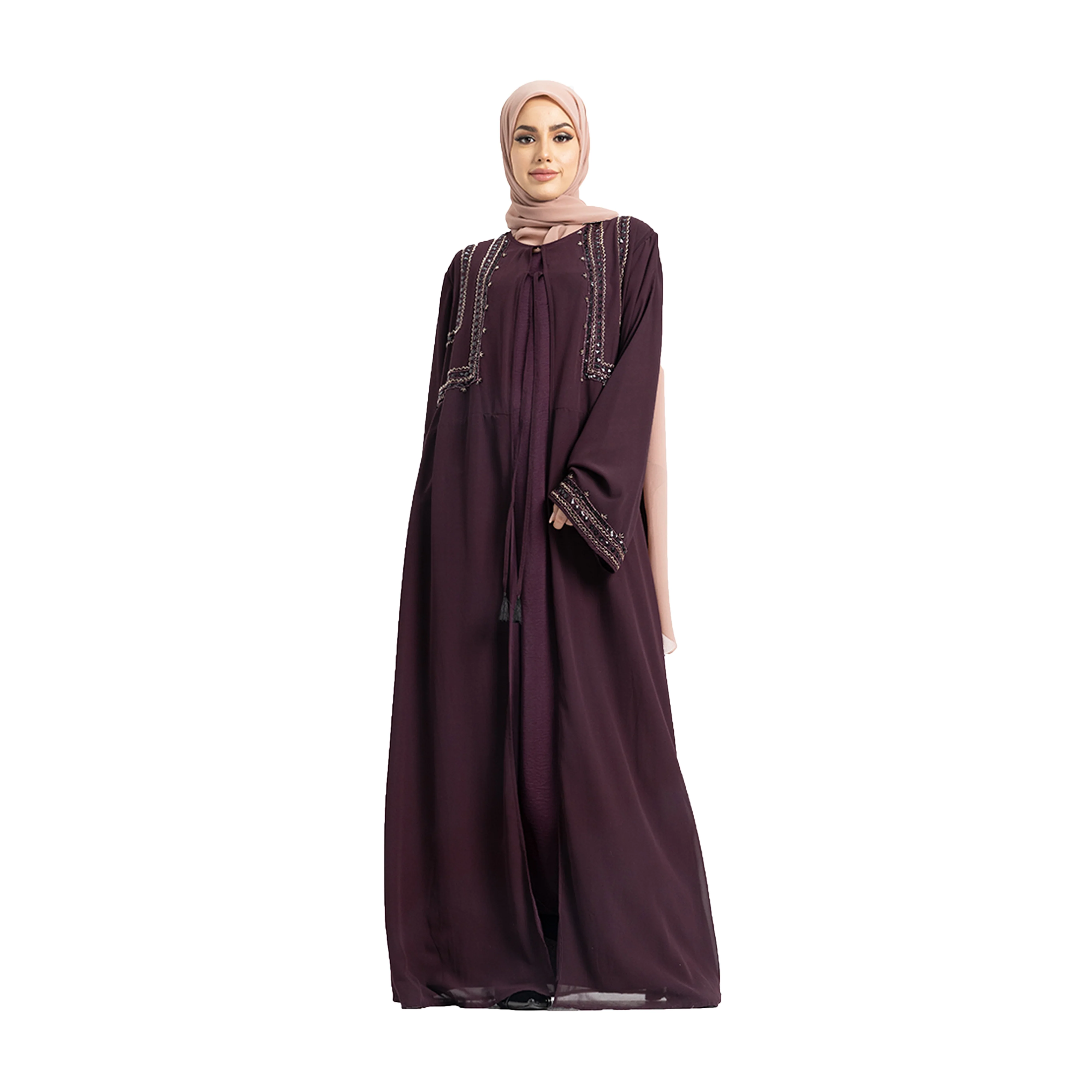 Ezma Kimono Abaya Dress (ZA4033) - Image 13