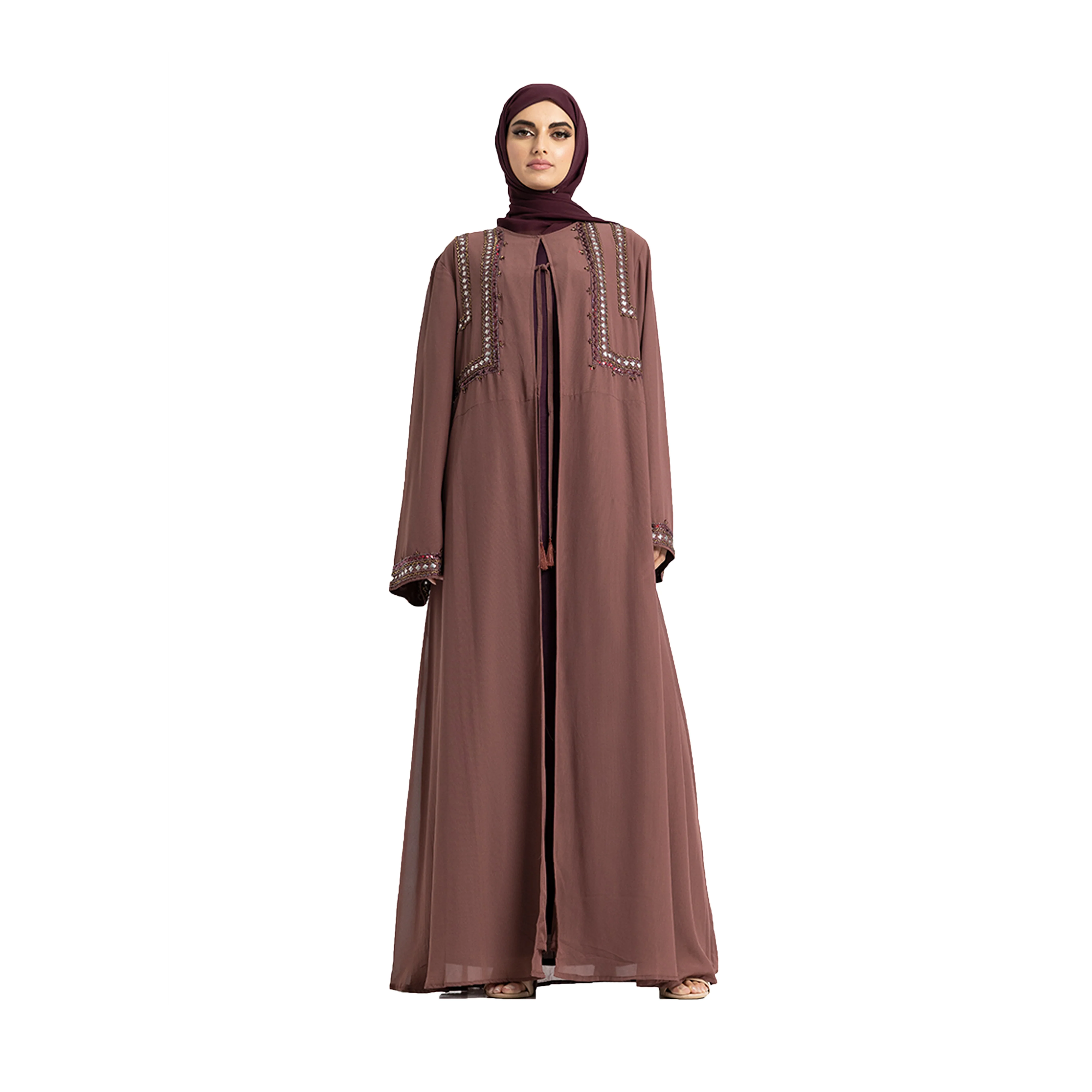 Ezma Kimono Abaya Dress (ZA4033) - Image 14