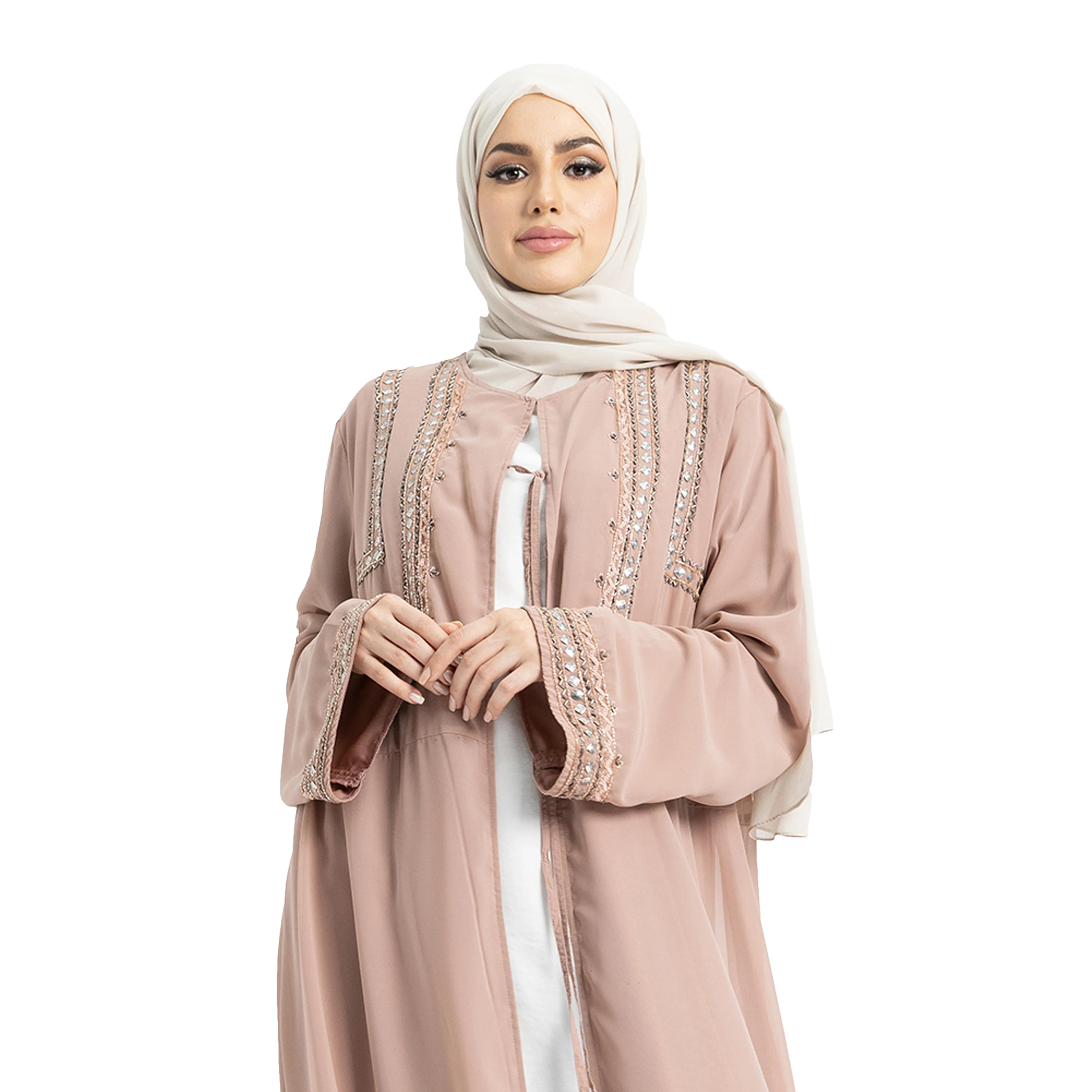Ezma Kimono Abaya Dress (ZA4033) - Image 9