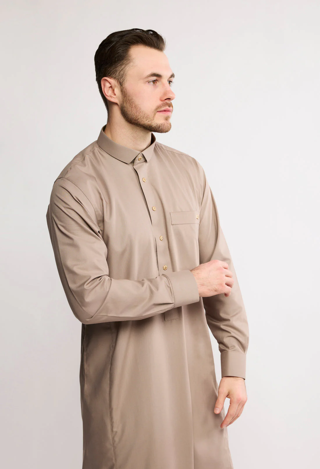 Classic Cuffed Beige J2504 - Image 3