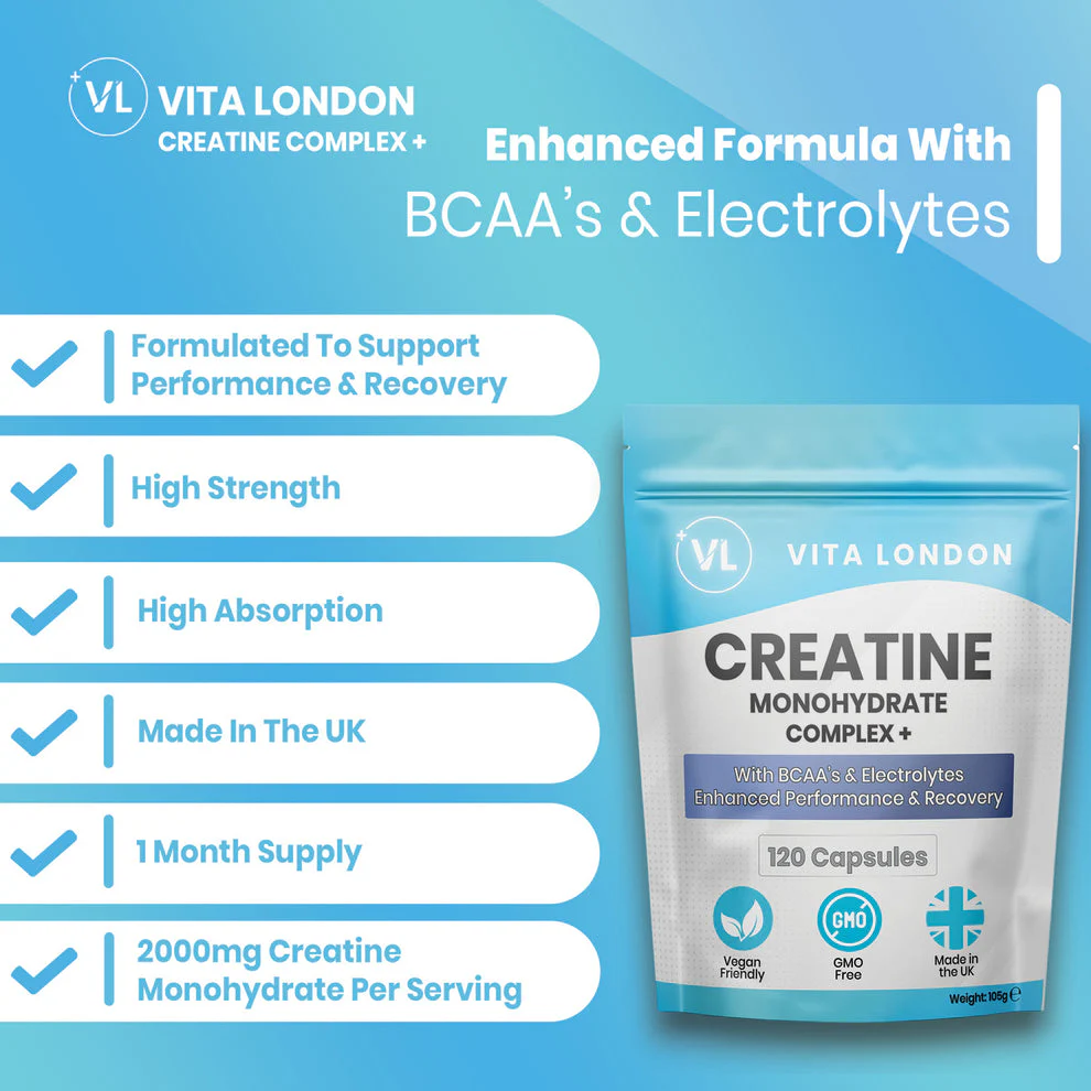 Creatine Complex - 2000mg (120 Capsules) - Image 3