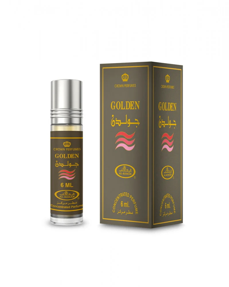 Golden 6ml Perfume Oil - Image 2