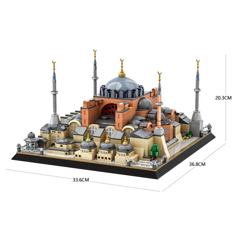 Hagia Sophia Building Block Set - 1434 piece - Image 3