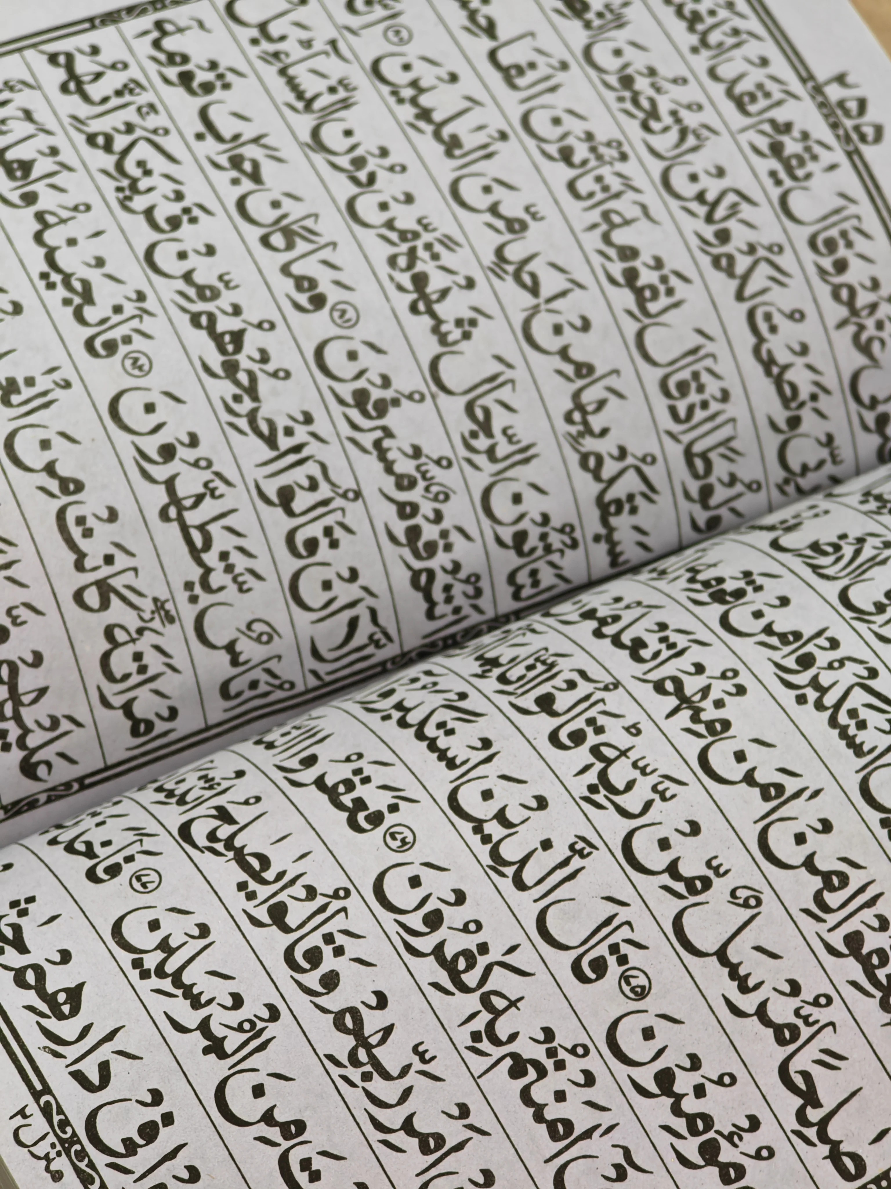 Holy Quran - South Asian script (376A/11L/18x25) Arabic only - Image 2