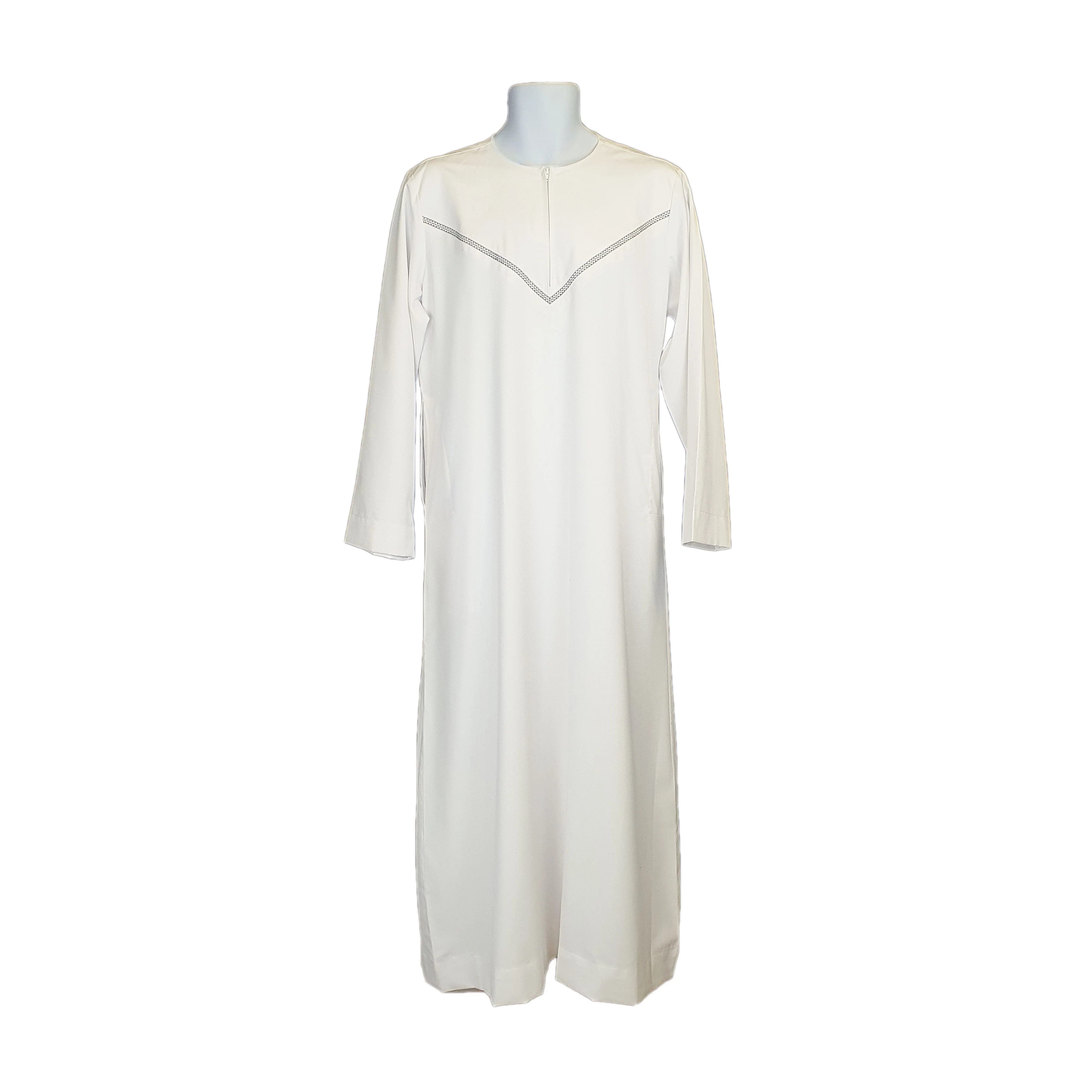 Plain round Neck Jubba Design 90018 - Image 3