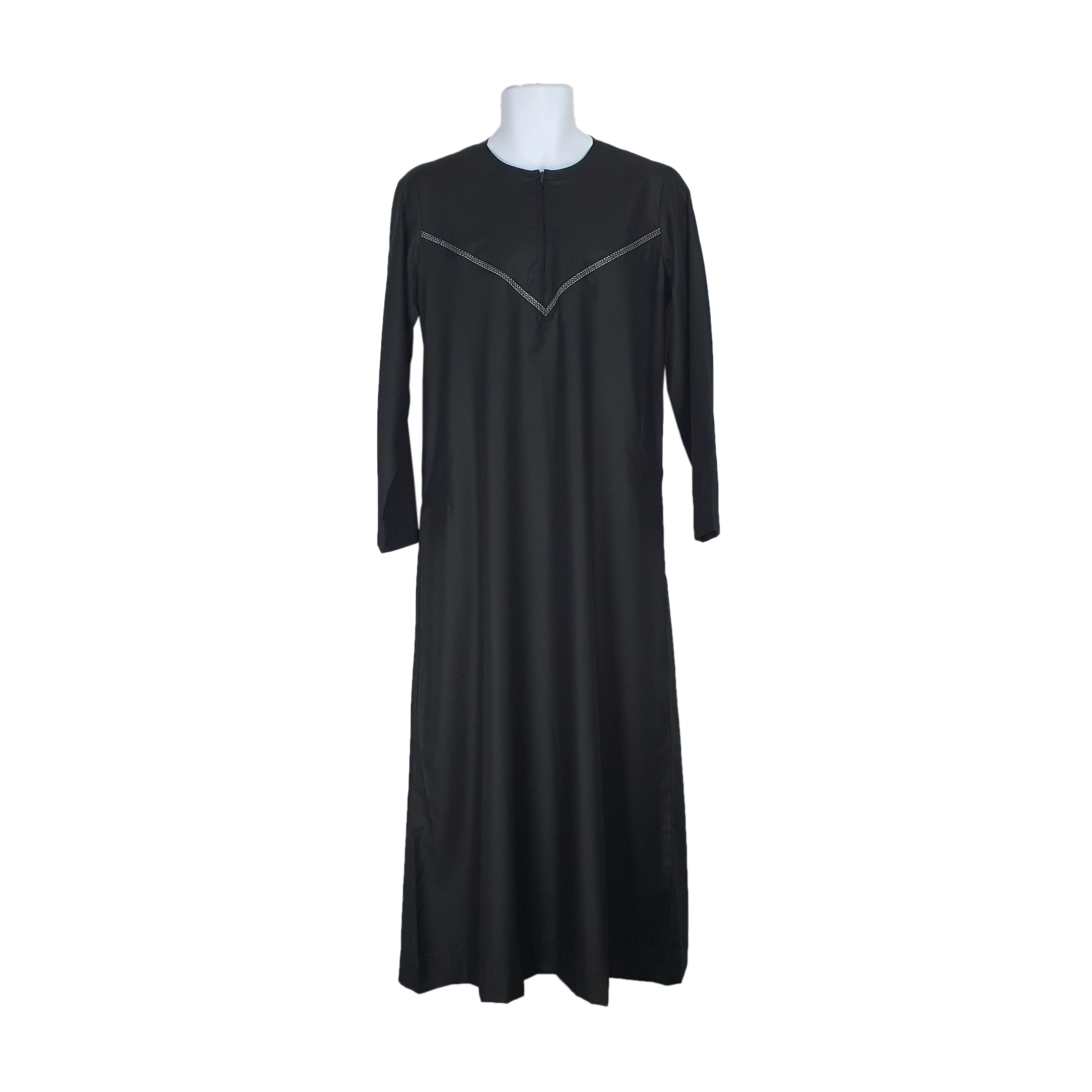 Plain round Neck Jubba Design 90018 - Image 4