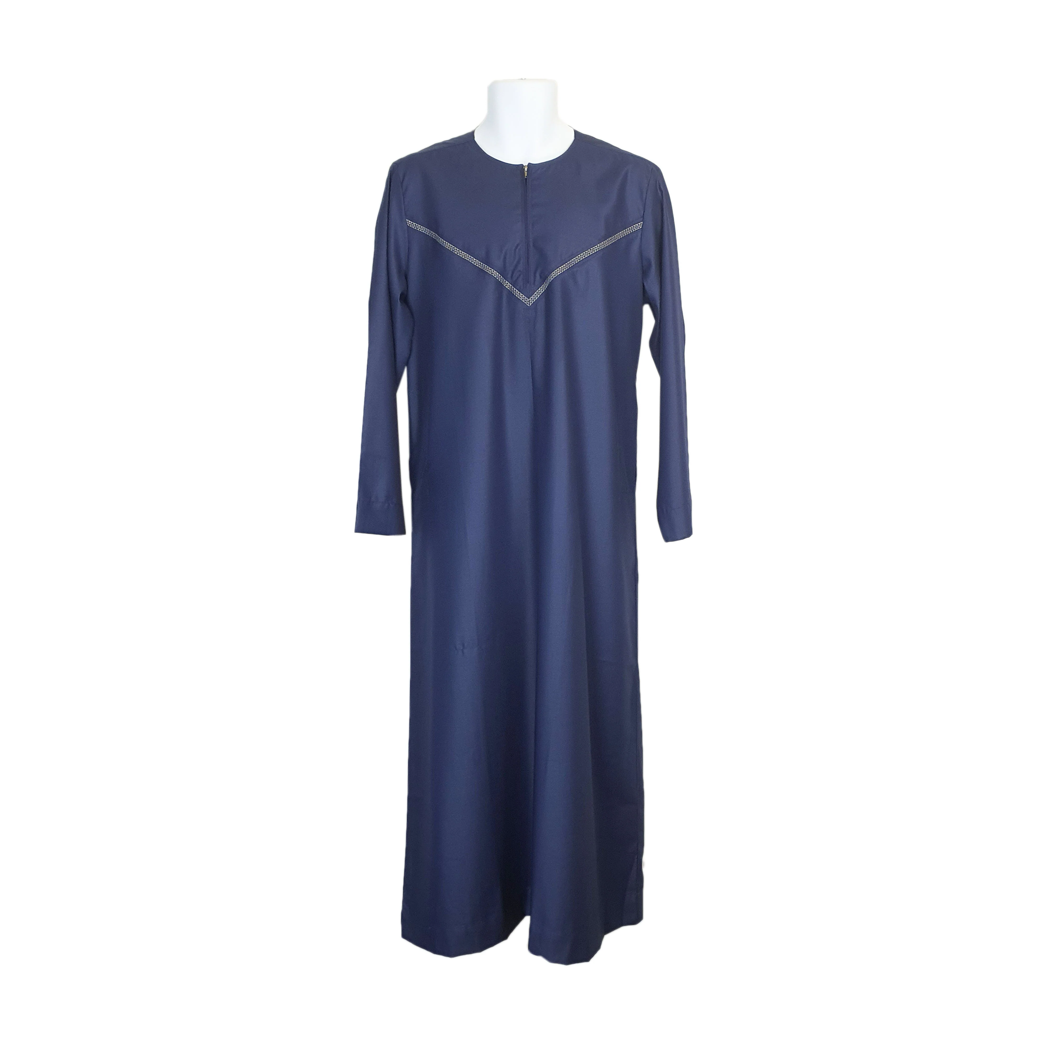 Plain round Neck Jubba Design 90018 - Image 5