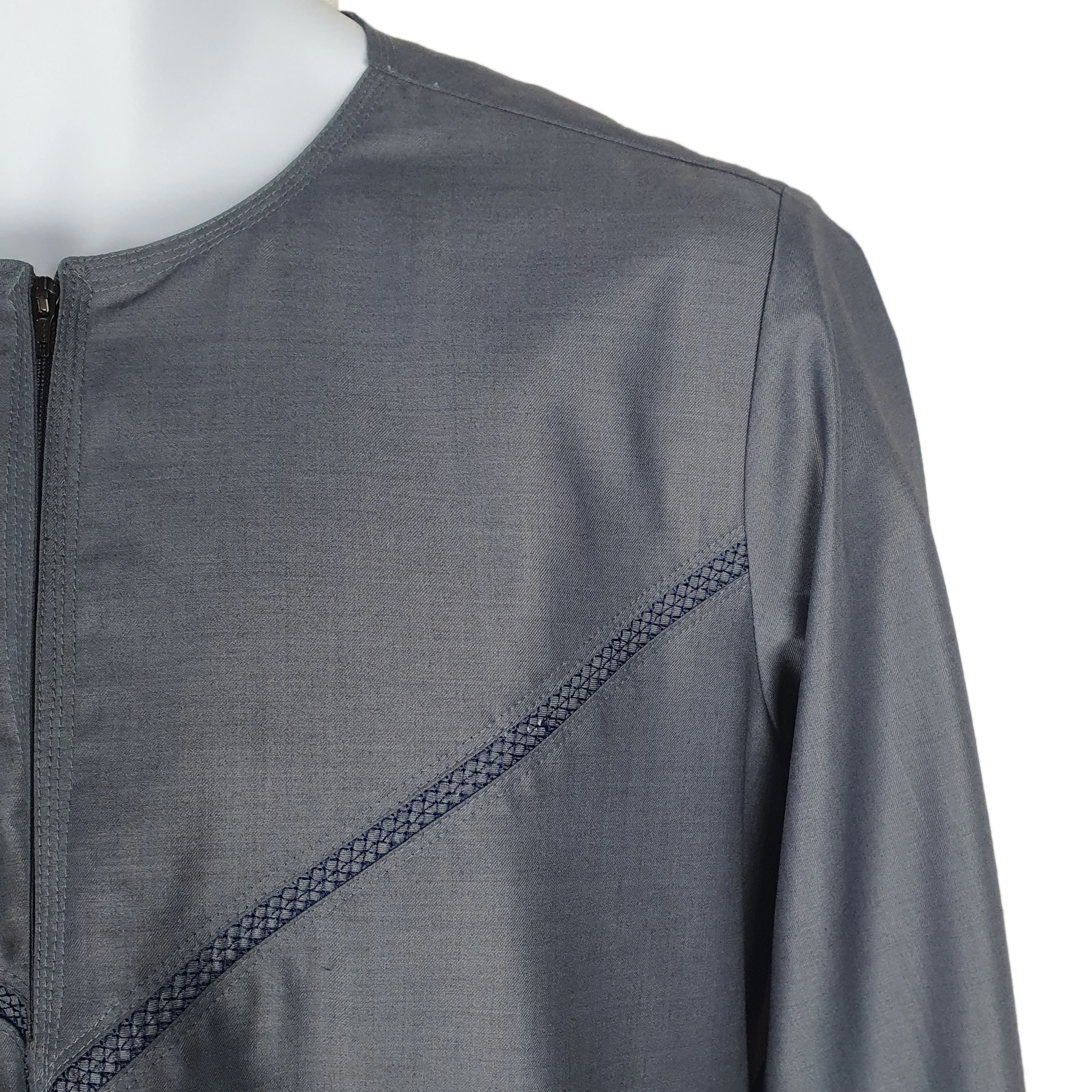Plain round Neck Jubba Design 90018 - Image 8