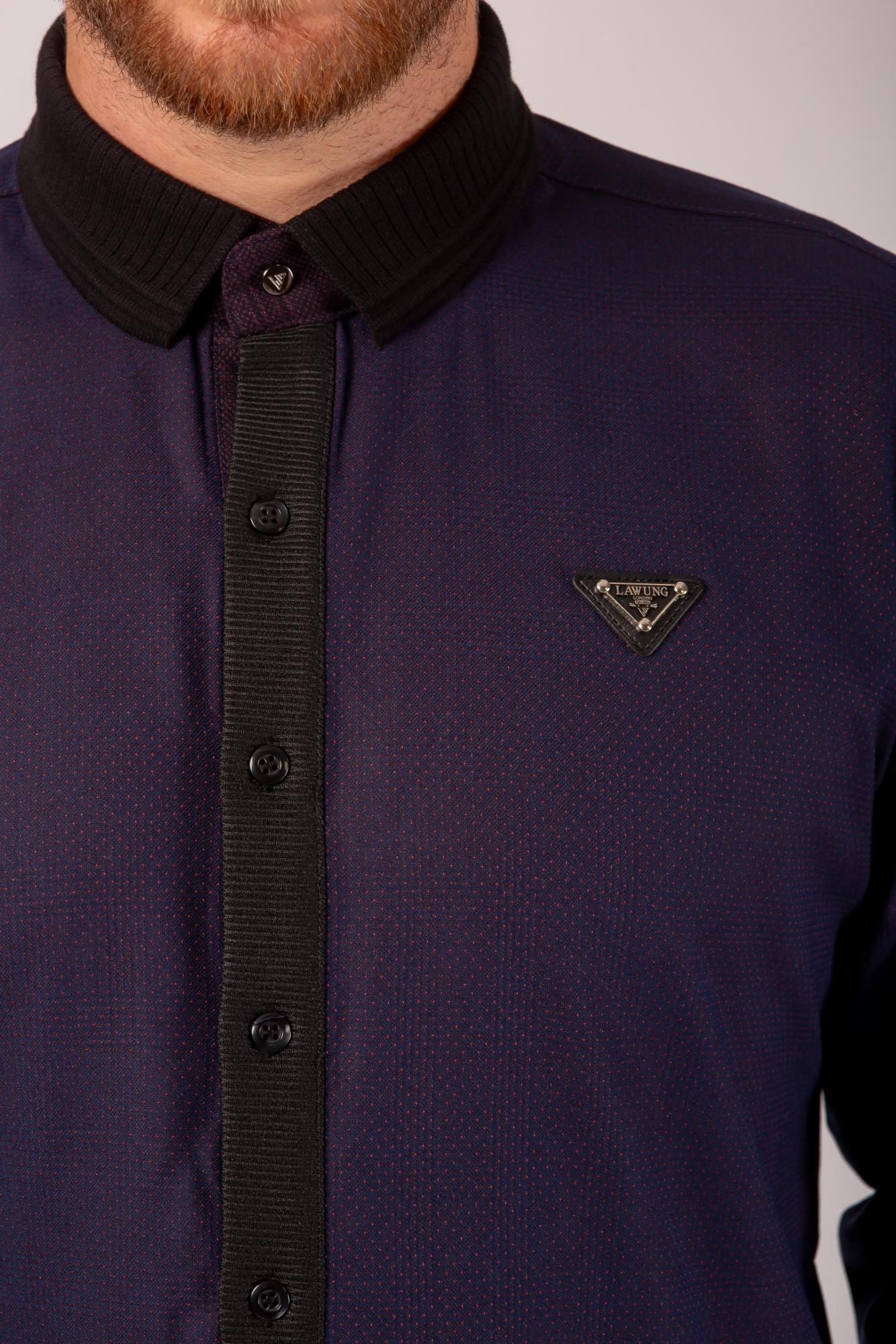 Luxury Dark Purple Velvet Thobe & Jubba – Lawung - Image 2