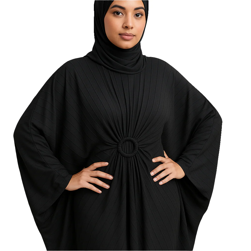 Onoro Batwing Abaya One Size - Image 6
