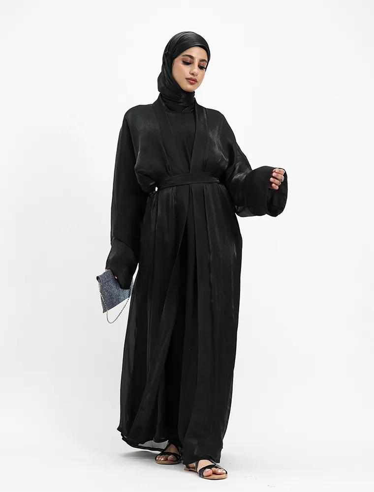 Organza Simple 2 Piece Black