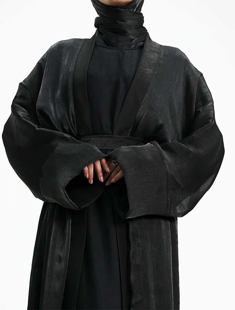 Organza Simple 2 Piece Black - Image 4