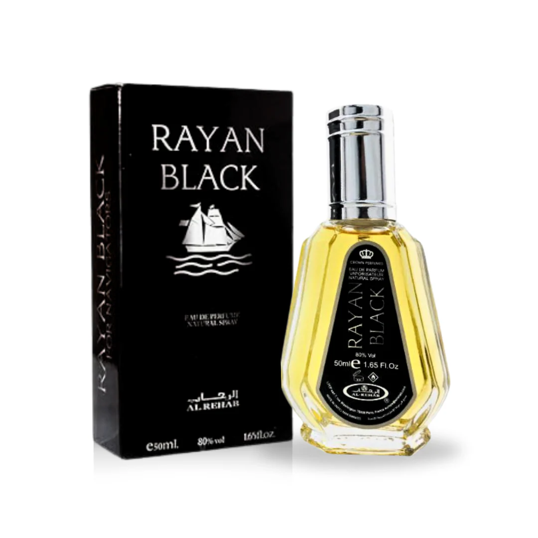 Rayan Black 50ml Perfume - Image 2