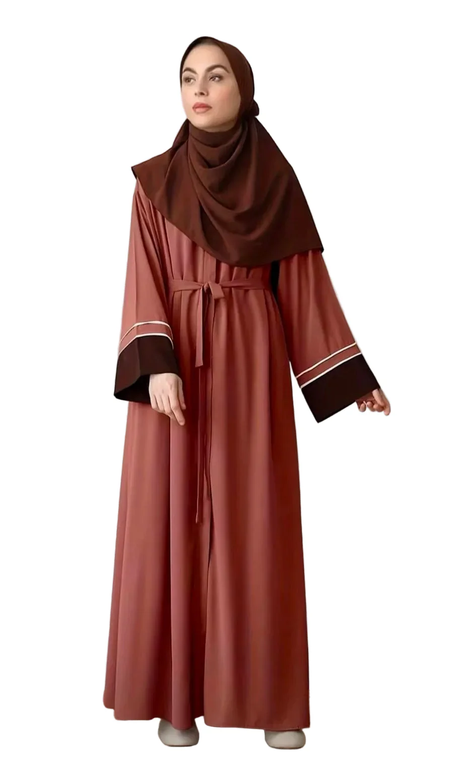 Scarlet Royale Open Abaya - One Size